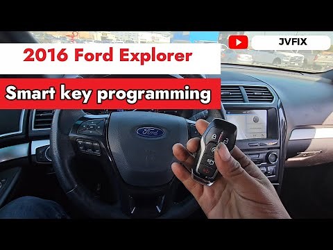 How to program smart key on 2016 Ford Explorer with Autel IM608