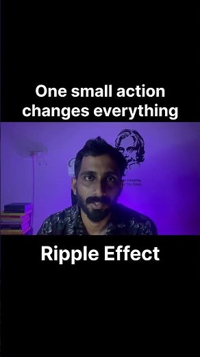 One Small Habit Changed Everything — The Ripple Effect Explained
