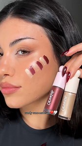 This blush highlighter combo. 🤩 @reitxmakeup wears: ❤️ 'Wine N' Dine' Liquid Blush ✨ 'Sugar Donut' Liquid Hi-Lite 🤍 'Candy Cane' Fresh Kiss Glossy Lip Balm | ColourPop