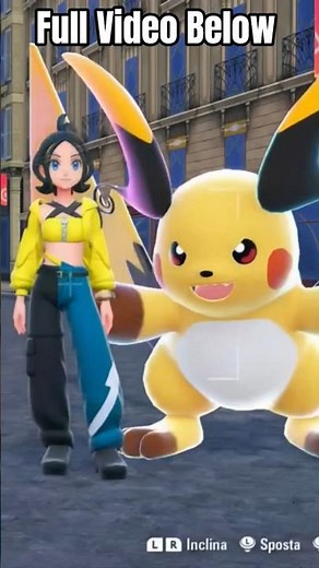 How to get Mega Raichu X and Y in Pokémon Legends: Z-A #youtubeshorts #megaraichu #pokemonlegendsza