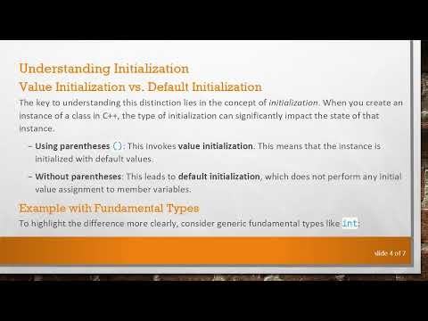 Understanding the () vs. No () in Class Instance Creation in C+ +