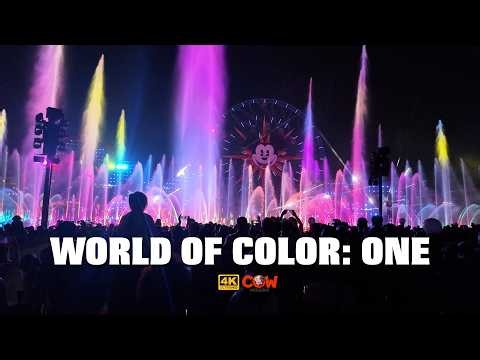 World of Color – ONE | Full Show 2026 | Disney California Adventure