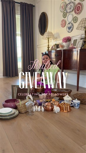 20,000 of you?! I could cry. 🥹 So we’re celebrating the only way that feels right… with a THRIFT GIVEAWAY filled with some of my favorite finds I’ve collected just for y’all! Here’s how to enter: • Like this video • Save this video • Tag 3 friends who would LOVE to win these thrift treasures For extra entries: Share this on your Instagram story and tag @jordynbland_ so I can see it! One winner will be chosen on February 26th. Disclaimer: Open to U.S. residents only. I will be shipping anywhere 