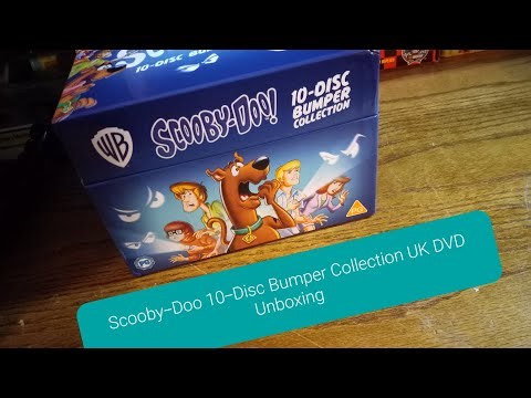 Scooby-Doo 10-Disc Bumper Collection UK DVD Unboxing