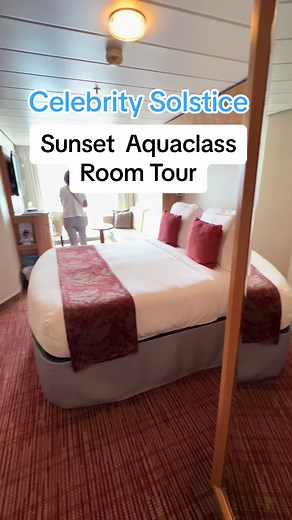 Celebrity Solstice Sunset Aqua Class Room Tour: Luxury Cruise Experience