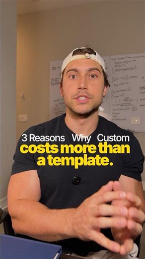 3 Reasons Why Custom Software Costs More Than A Template 👨‍💻 #templatetuesday