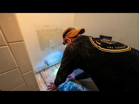 The Shower Tiles Were Falling Off! (How I Fixed It)