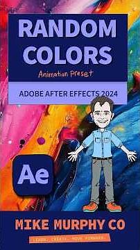 Random Colors Animation Preset in After Effects