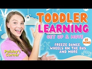 Toddler Learning with Freeze Dance | Dance Songs for Kids | Learn to Talk | Action Songs for Kids