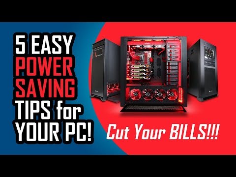 5 Tips to Reduce your Computer's Power Usage- Basic to Advanced