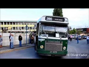 Parade d'autobus & autocars anciens du Musée des Transports
