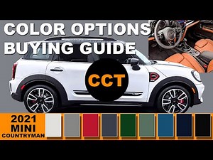 2021 MINI Cooper Countryman - Color Options Buying Guide