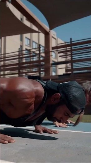 Partner push ups workout! #shorts