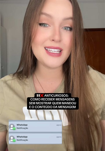 Como Receber Mensagens no WhatsApp sem Mostrar Remetente