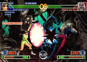 ATHENA VS RUGAL | KOF 98 COMBO | K.O. PERFECT