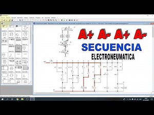 Circuito Electroneumático A+ A- A+ A- : FluidSIM-P