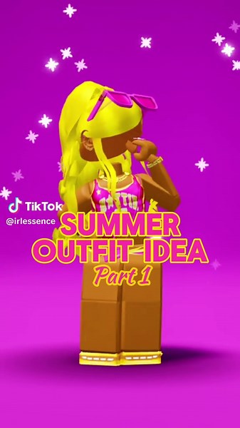 Summer Outfit Inspo for Roblox Avatars