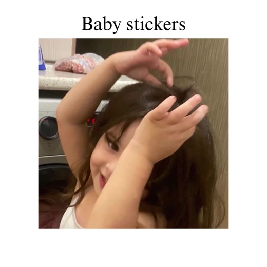 ‏#stickers #baby #funny #cute #fyp