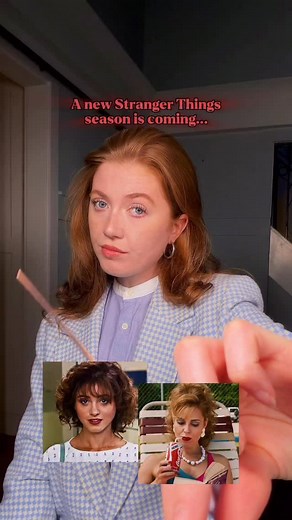 302K views · 30K reactions | 80s hair & makeup in honor of Stranger...