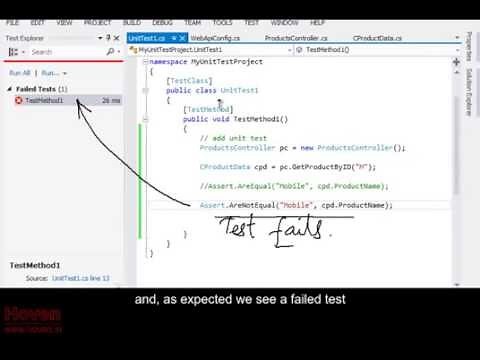 Part 3 - Unit testing an ASP.NET MVC WebApi Project | Buy MVC Video Tutorials