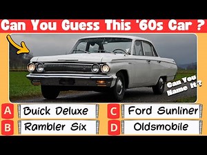 10 Forgotten American Cars from the 1960s You Won’t Believe Existed! | Hidden Gems