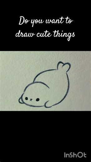 Do you want to draw cute things #drawing #art