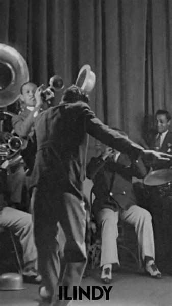 🎬 Cab Calloway and his Cotton Club Band, 1932🎬 🎞 Preview from "Minnie the Moocher" short with Betty Boop Did you know that Cab Calloway, mostly known for his musical talent, was not just a dancer but also the inspiration behind the captivating moves in a cartoon? In the 1932 short animated film "Minnie the Moocher" with Betty Boop, Calloway's dynamic performance not only provided an unforgettable soundtrack but also served as the catalyst for the lively dance sequences, showcasing the seamles