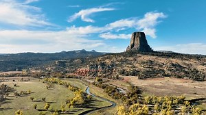 Aerial Shot Amazing Devils Tower National Stock Footage Video (100% Royalty-free) 3812062631 | Shutterstock