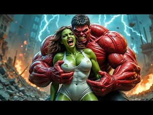 RED HULK vs SHE-HULK EPIC Battle! 💥 THOR’s Shocking Save Changes EVERYTHING!