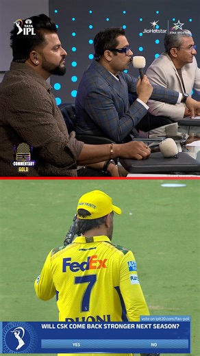 670K views · 40K reactions | #SureshRaina  CSK banegi '혾홤홢홚홗홖환홠 홎홪홥홚홧 홆홞홣활홨' Experts believe CSK are set for a strong comeback next IPL season, eyeing redemption and a return to their championship form 﫣 Any bold predictions from your side? 樂 Watch the LIVE action ➡ https://hotstar.onelink.me/rL9Z/owdf4nd5 #Race2Top2  #GTvCSK | LIVE NOW on Star Sports Network & JioHotstar! | Star Sports | Facebook