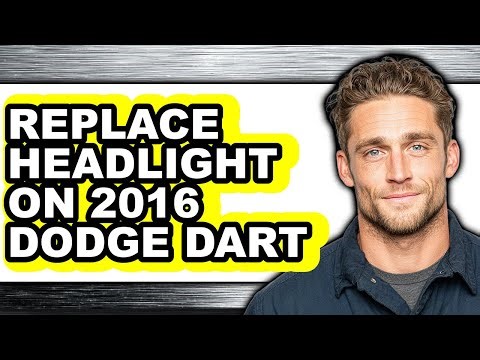 How to Replace Headlight on 2016 Dodge Dart (updated)