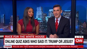 Online quiz asks: Trump or Jesus?