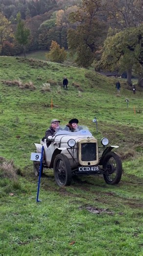 1935 Austin Seven Cambridge Special @thevscc Cotswold trial 🏁#prewarcar #vintagecar #classiccar