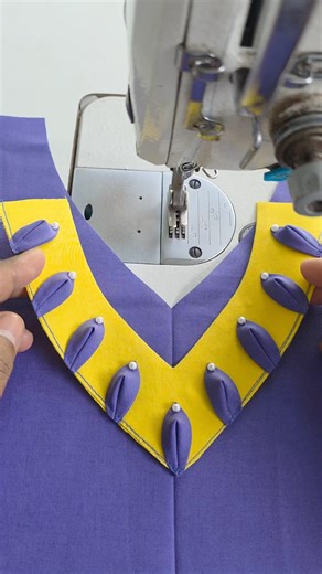 V-neck design for beginners #neck #design