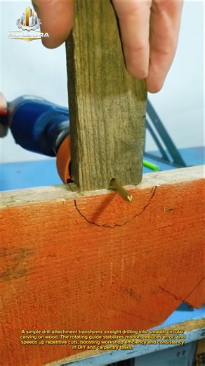 Perfect Circular Cuts in Seconds with This Drill Hack