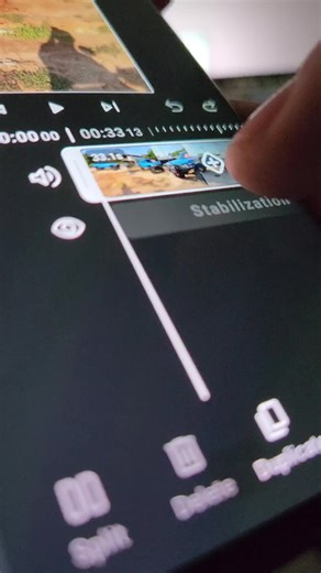 Testing my motion tracking video editor app for Android