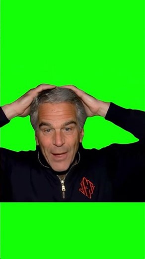 Jeffrey Epstein Rizz meme - Green Screen