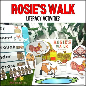 Rosies Walk Story Retelling Activities for Preschool and Kindergarten