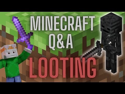 Rabbits Q&A- Does Looting Work if Held in the Offhand???? #Minecraft