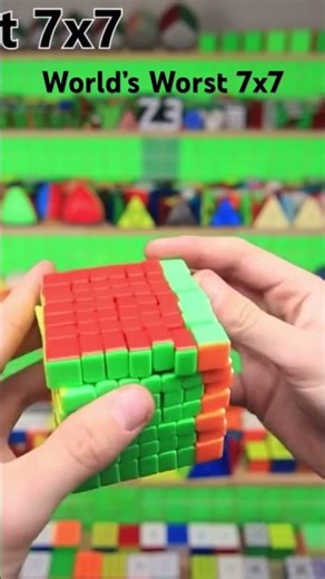 Z3Cubing World’s Worst 7x7 Review on his collection