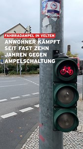 In Velten gab es jahrelang Streit um eine Ampelschaltung. Ein Anwohner beklagte eine Gefahr für Radfahrer. Auf eigene Kosten zog er bis vors Oberverwaltungsgericht - und bekam nun nach fast zehn Jahren Recht. Wann und wie die Schaltung geändert wird, ist noch unklar. | rbb24