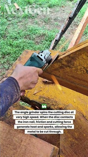 This Nail Is HARDER Than You Think… One Cut, Instant Sparks!