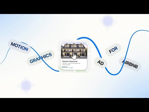 After Effects UI Animation Tutorial (Apple-Style Motion Design) | Airbnb Ad – Part 1