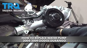 How to Replace Engine Water Pump 2004-2009 Dodge Durango