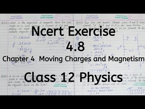 Ncert Exercise 4.8, Chapter 4, Moving Charges and Magnetism, Class 12 Physics