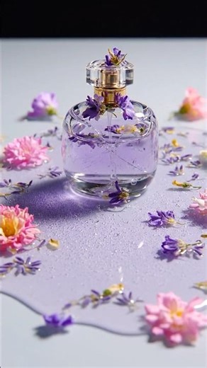 Perfume Lavender Flower ASMR. 💐💐💜 #asmr #satisfying #asmrsounds