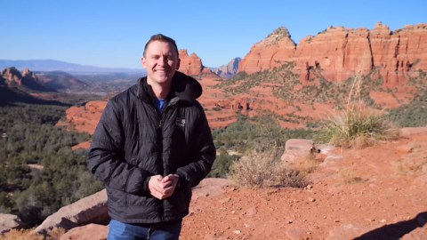 Merry-Go-Round Rock offers stunning views in Sedona