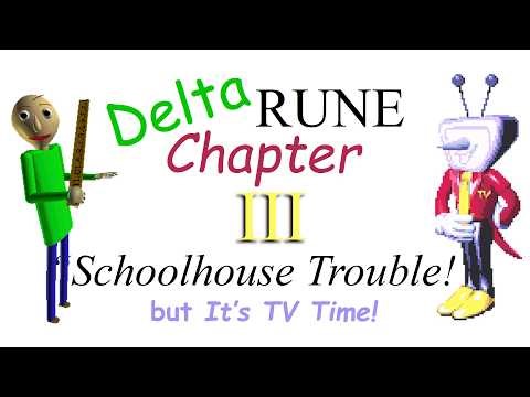 Schoolhouse Trouble but It's TV Time!
