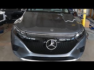 2023 Mercedes Benz EQS 450+ how to take the back bumper off