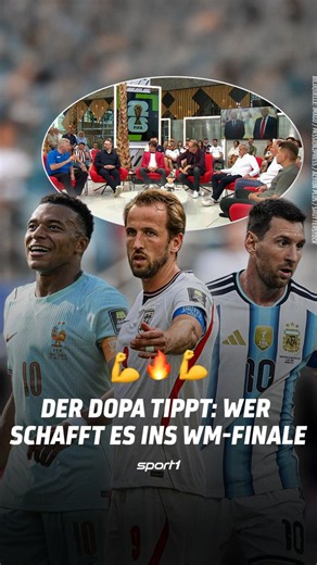 Frankreich, Spanien, England oder Argentinien? Unsere Doppelpass-Runde hat sich schon festgelegt und ihre Favoriten aufs WM-Finale genannt. 👀🔥 Was sind eure Tipps? Schreibt uns 👇 #sport1 #sport1news #doppelpass #wm2026 #finale #frankreich #spanien #england #argentinien